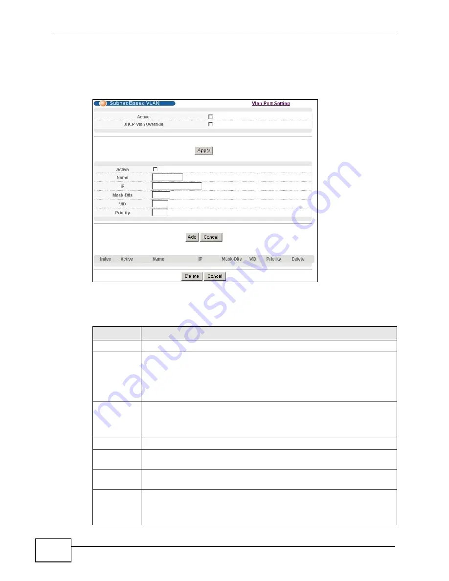 ZyXEL Communications GS2200-24P Series User Manual Download Page 104