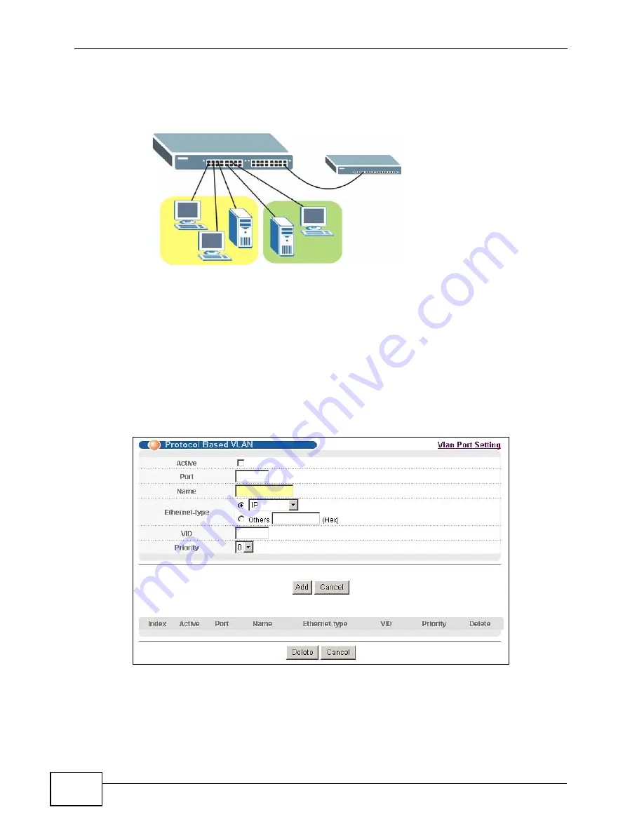 ZyXEL Communications GS2200-24P Series User Manual Download Page 106