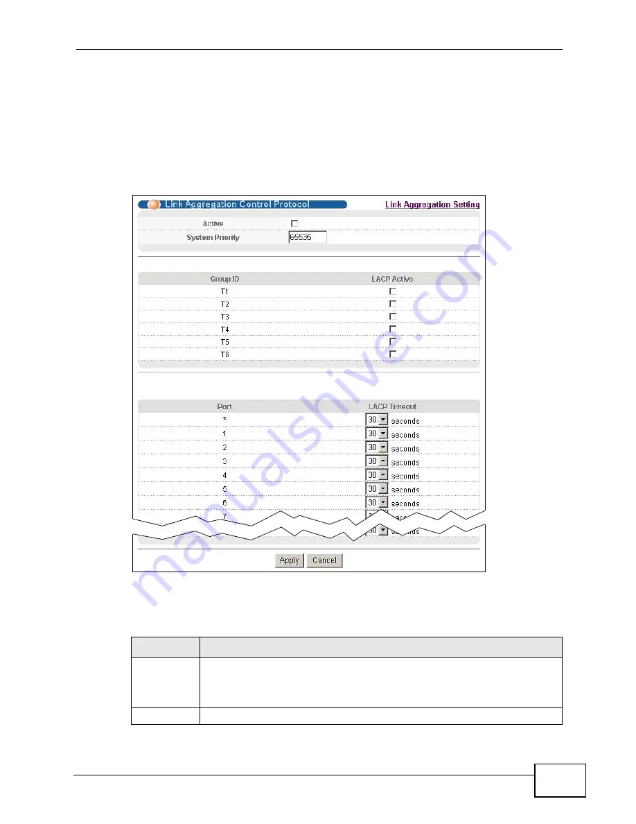 ZyXEL Communications GS2200-24P Series User Manual Download Page 163