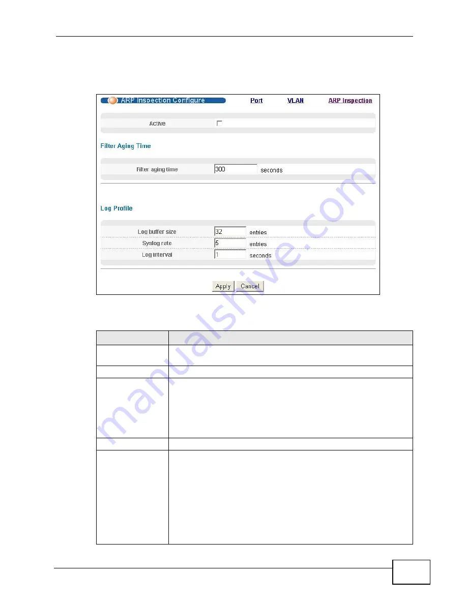 ZyXEL Communications GS2200-24P Series User Manual Download Page 237