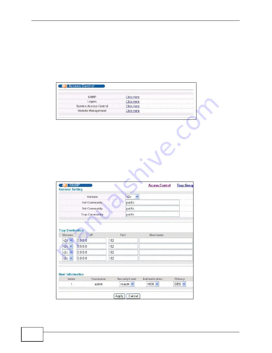 ZyXEL Communications GS2200-24P Series User Manual Download Page 284