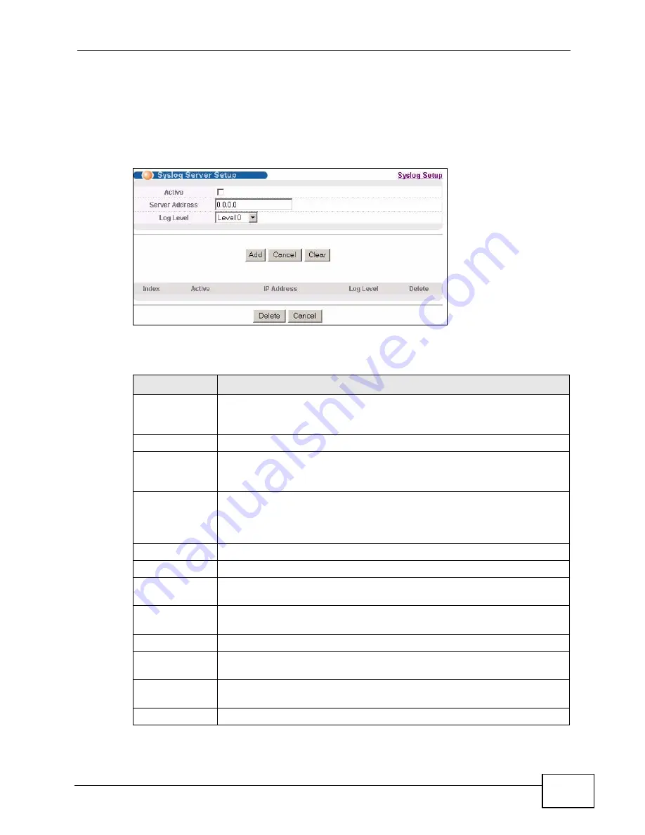 ZyXEL Communications GS2200-24P Series User Manual Download Page 309