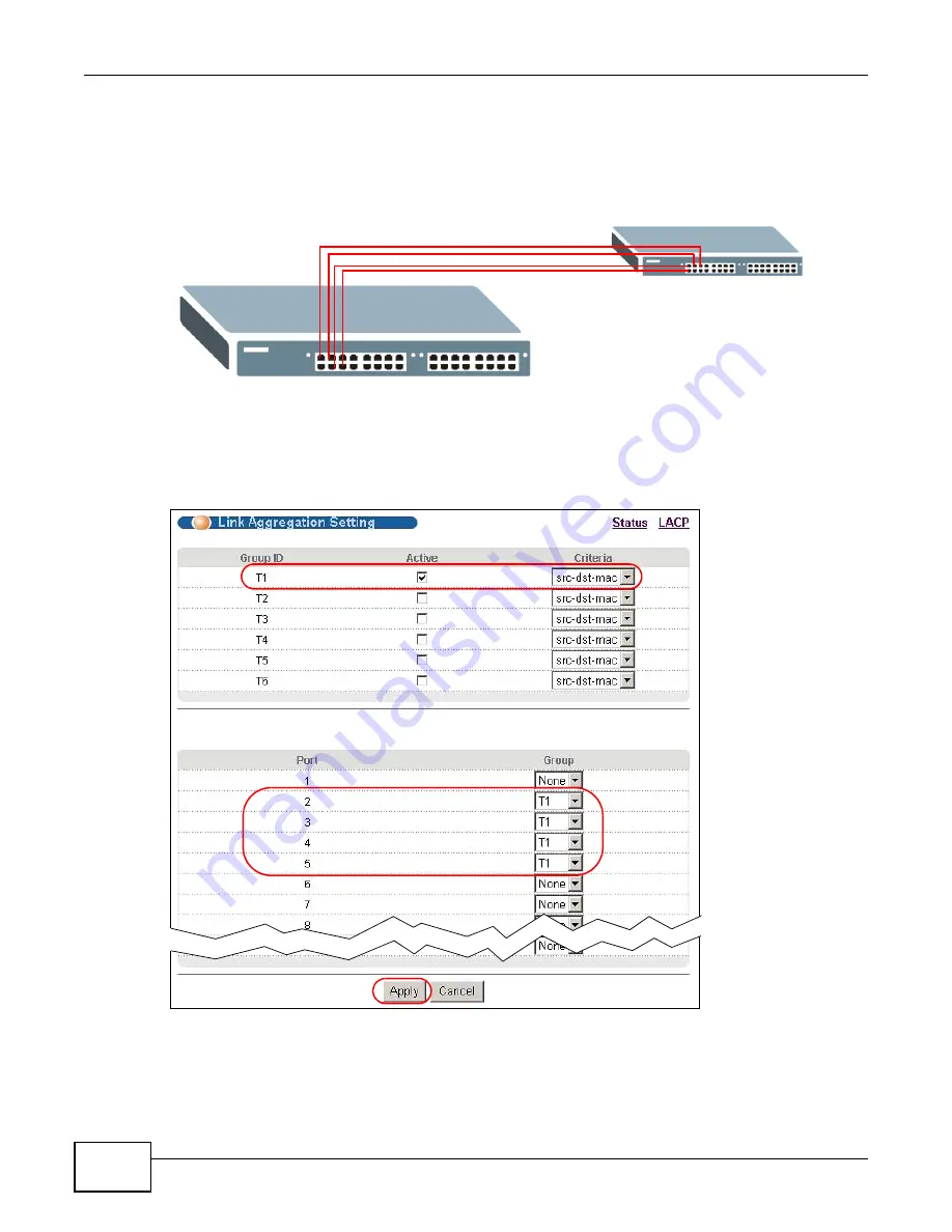 ZyXEL Communications GS2200 Series Скачать руководство пользователя страница 138