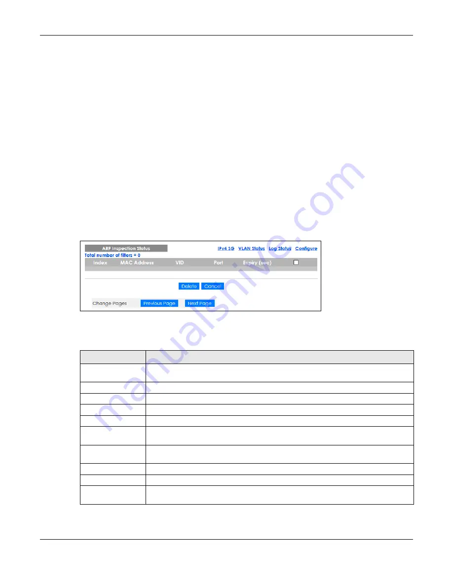 ZyXEL Communications GS2220-10 User Manual Download Page 273