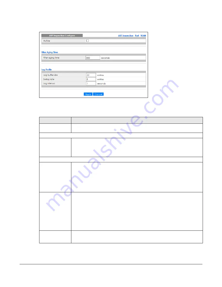 ZyXEL Communications GS2220-10 User Manual Download Page 276