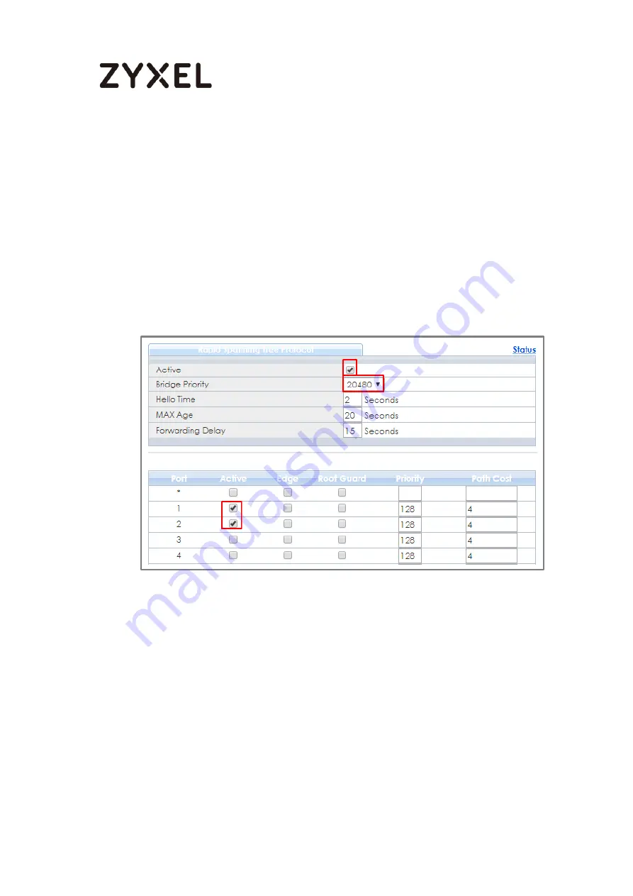 ZyXEL Communications GS3700 Series Скачать руководство пользователя страница 100