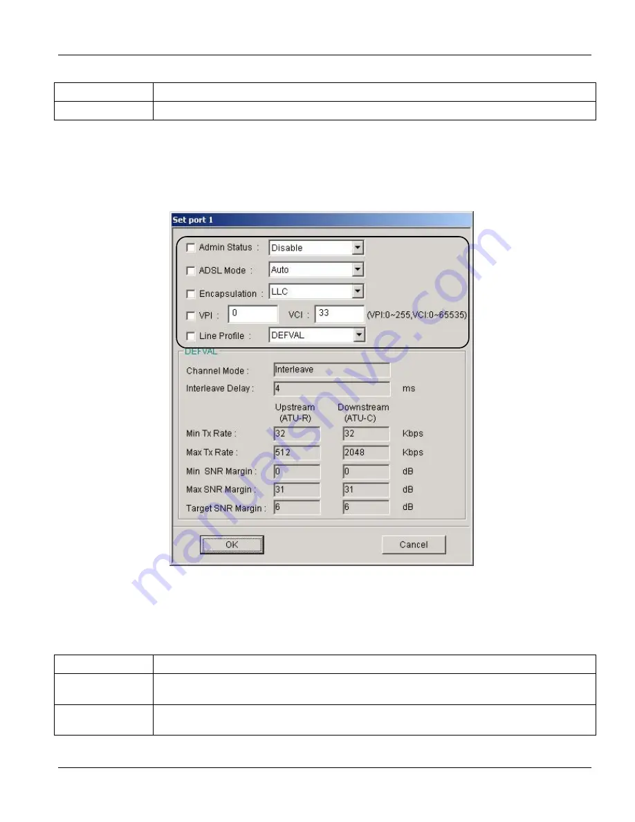 ZyXEL Communications IES-1000 - ANNEXE 7 User Manual Download Page 67