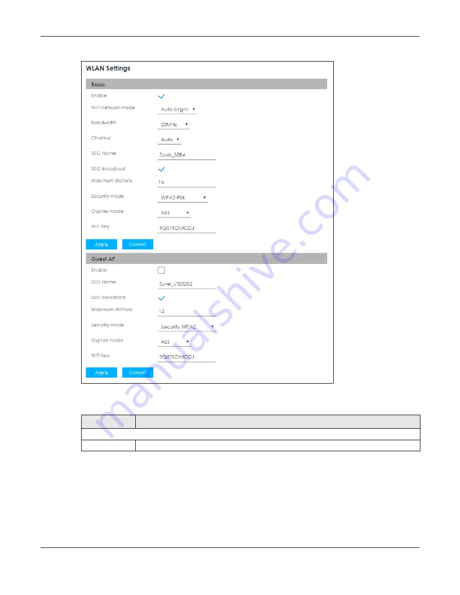 ZyXEL Communications LTE3202-M430 User Manual Download Page 48