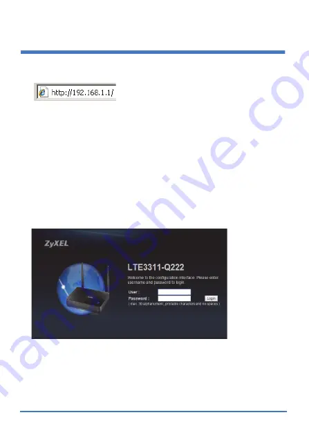 ZyXEL Communications LTE3311 series Quick Start Manual Download Page 10