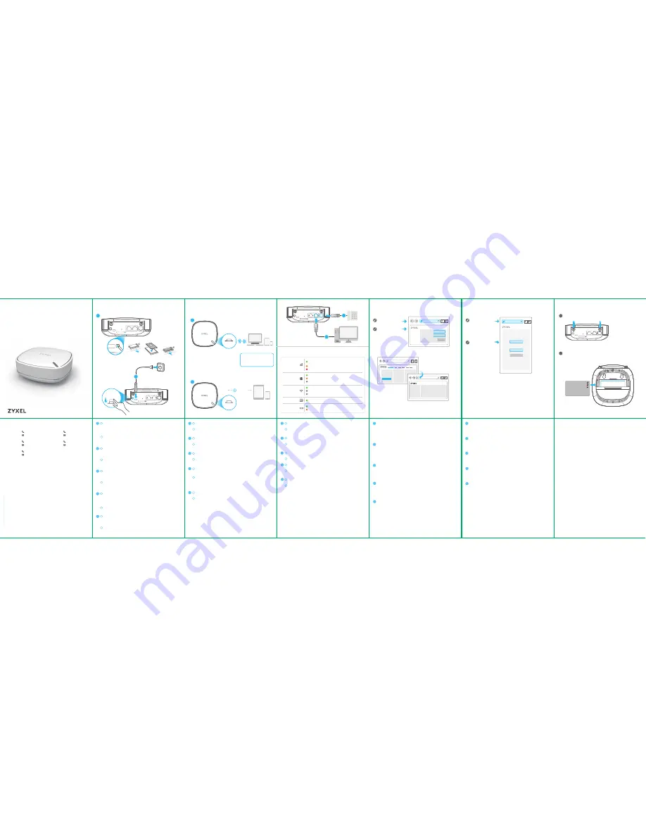 ZyXEL Communications LTE3312-M432 Quick Start Manual Download Page 2