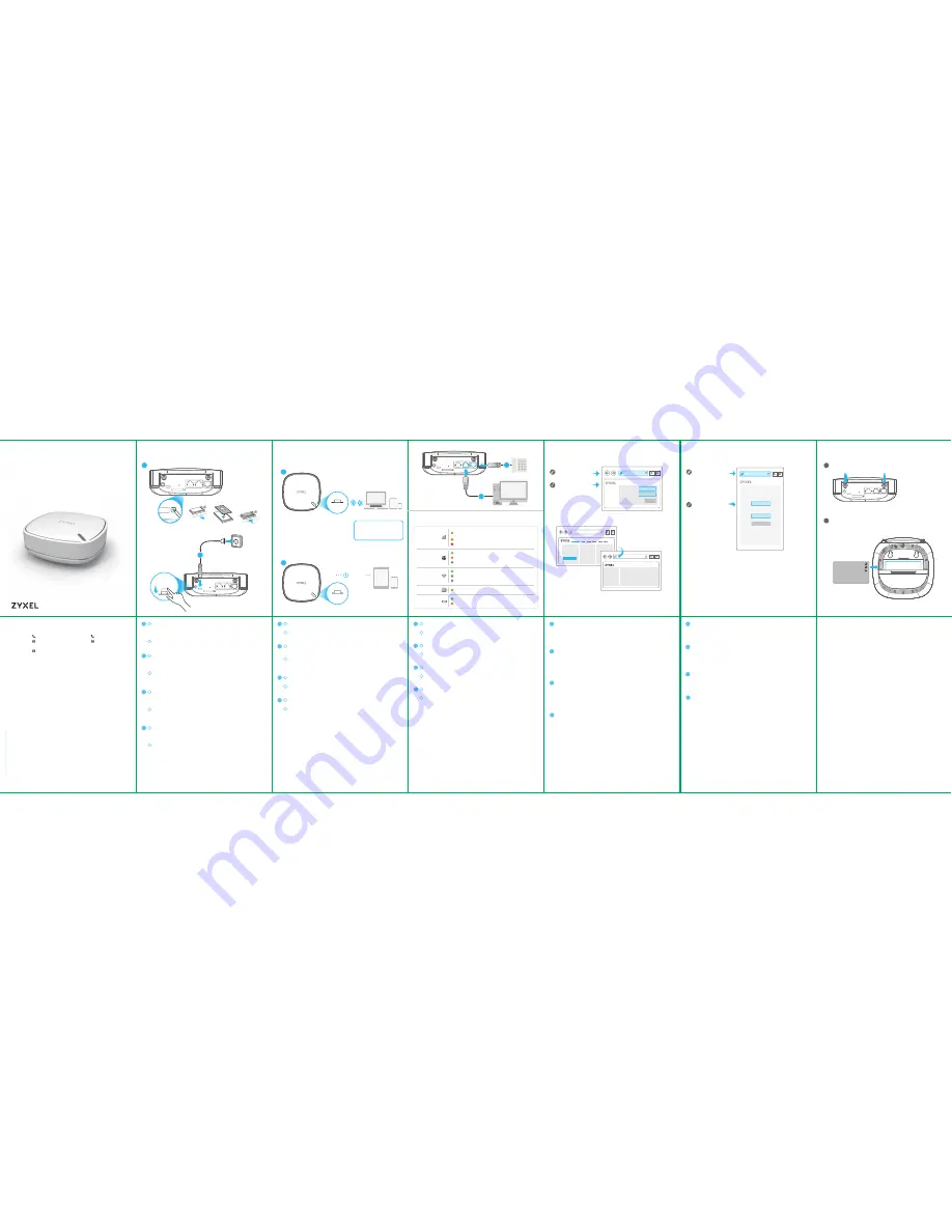 ZyXEL Communications LTE3312-M432 Quick Start Manual Download Page 4