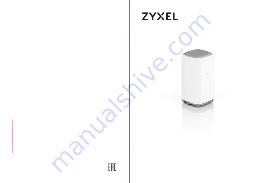 ZyXEL Communications LTE5388-M804 Quick Start Manual Download Page 1