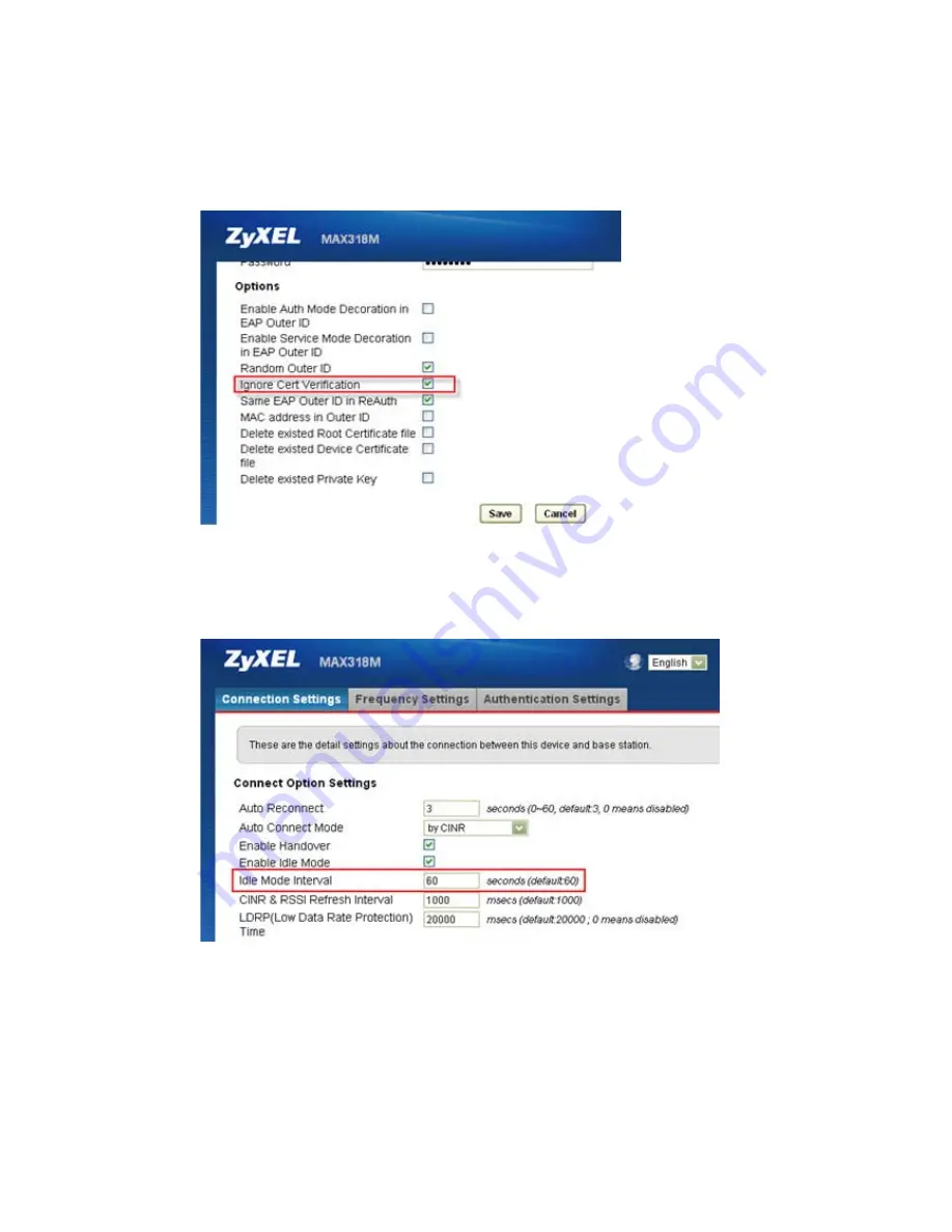 ZyXEL Communications MAX218M Support Note Download Page 7