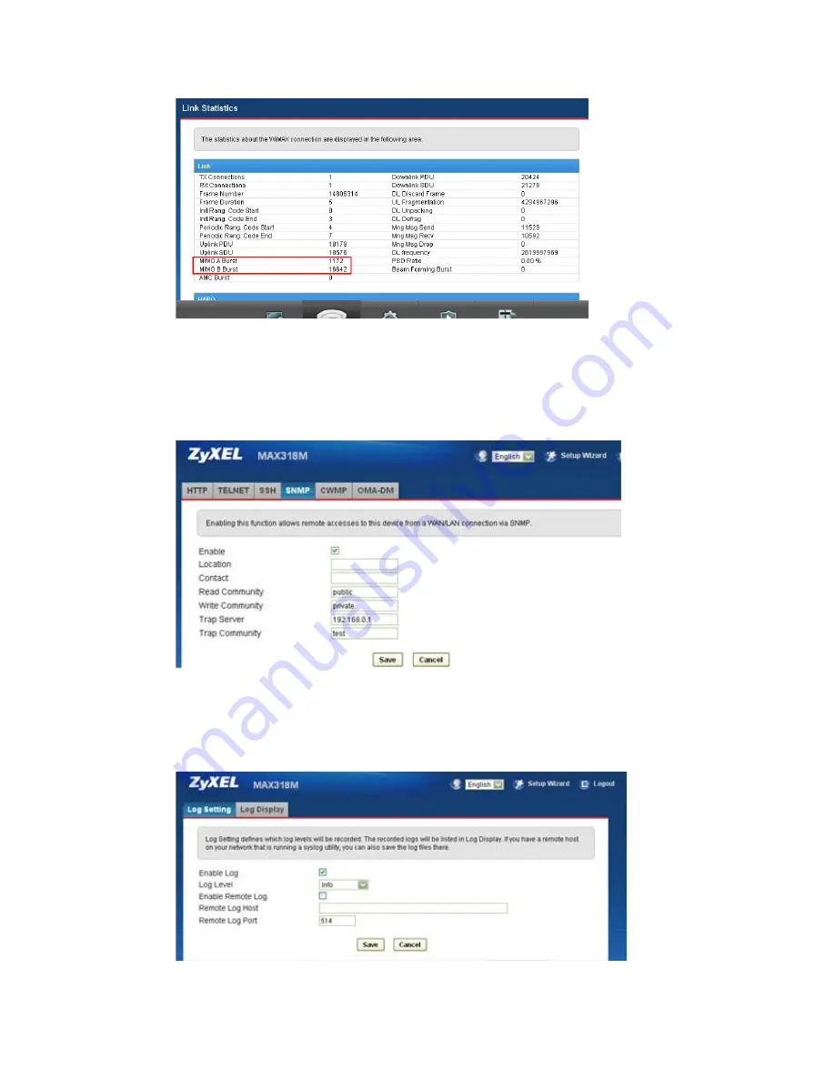 ZyXEL Communications MAX218M Support Note Download Page 9