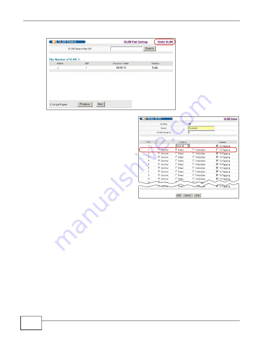 ZyXEL Communications MES3500-24 Скачать руководство пользователя страница 50