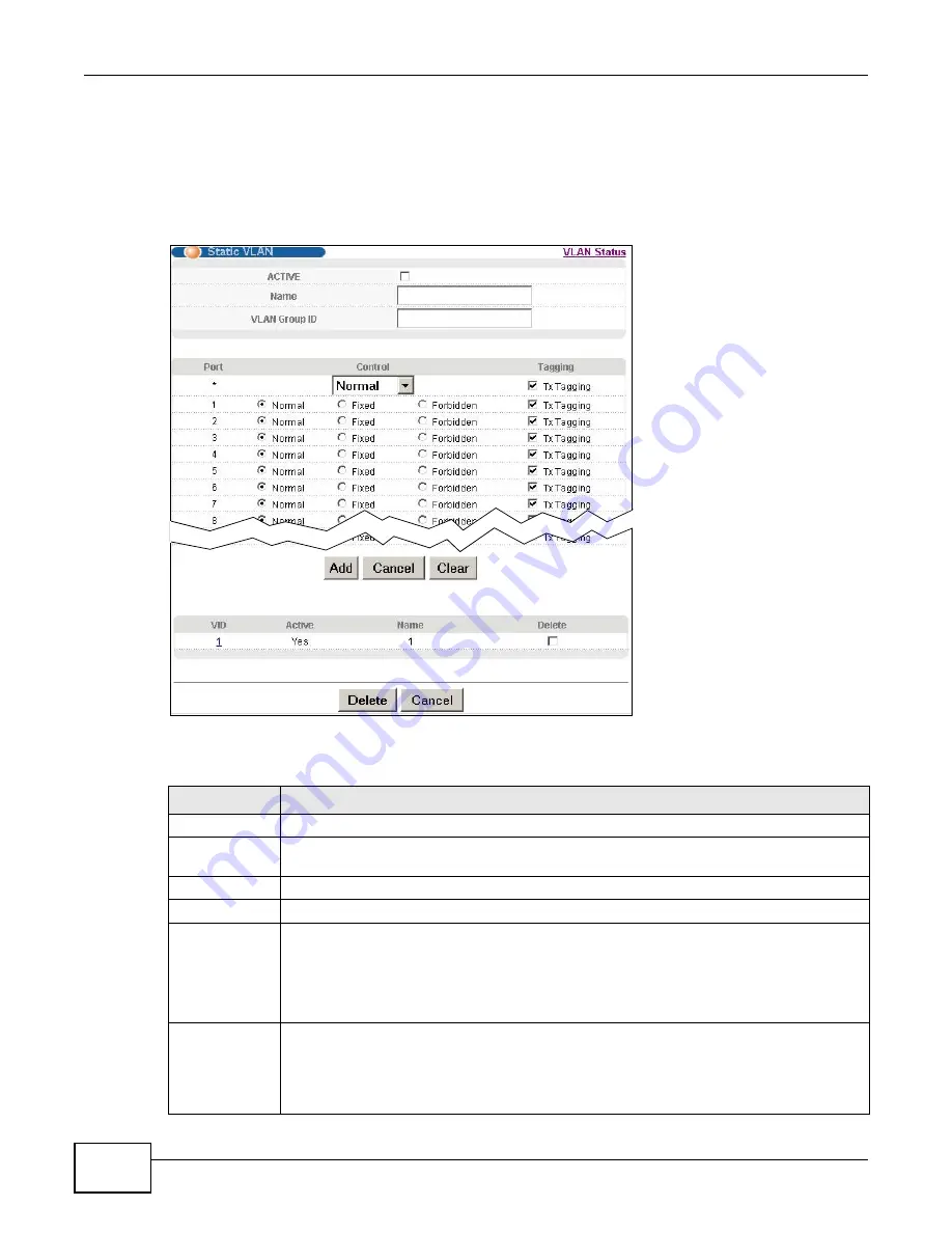 ZyXEL Communications MES3500-24 Скачать руководство пользователя страница 102