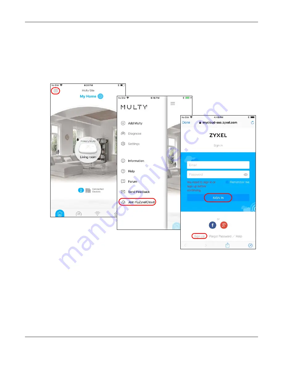 ZyXEL Communications Multy Plus User Manual Download Page 85