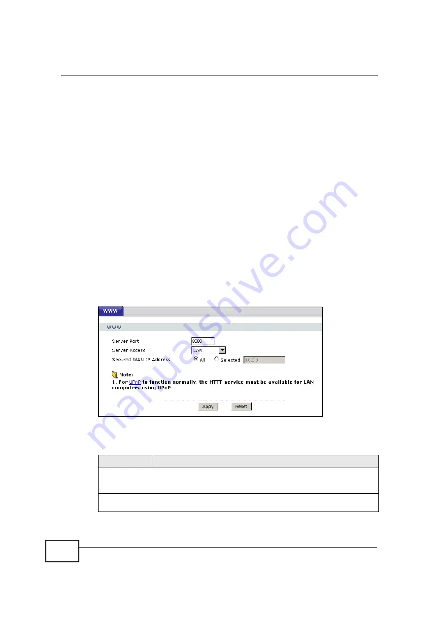 ZyXEL Communications NBG-417N User Manual Download Page 165