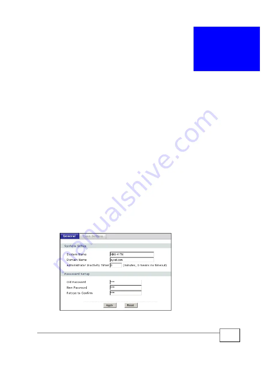 ZyXEL Communications NBG-417N User Manual Download Page 180