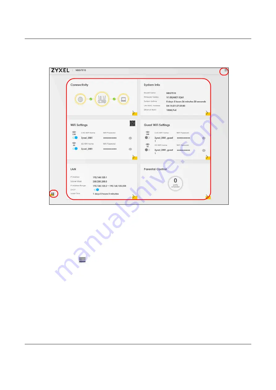 ZyXEL Communications NBG7510 User Manual Download Page 27