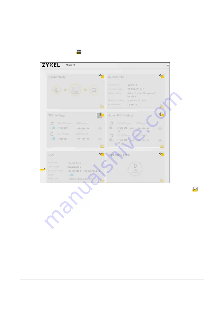 ZyXEL Communications NBG7510 User Manual Download Page 32