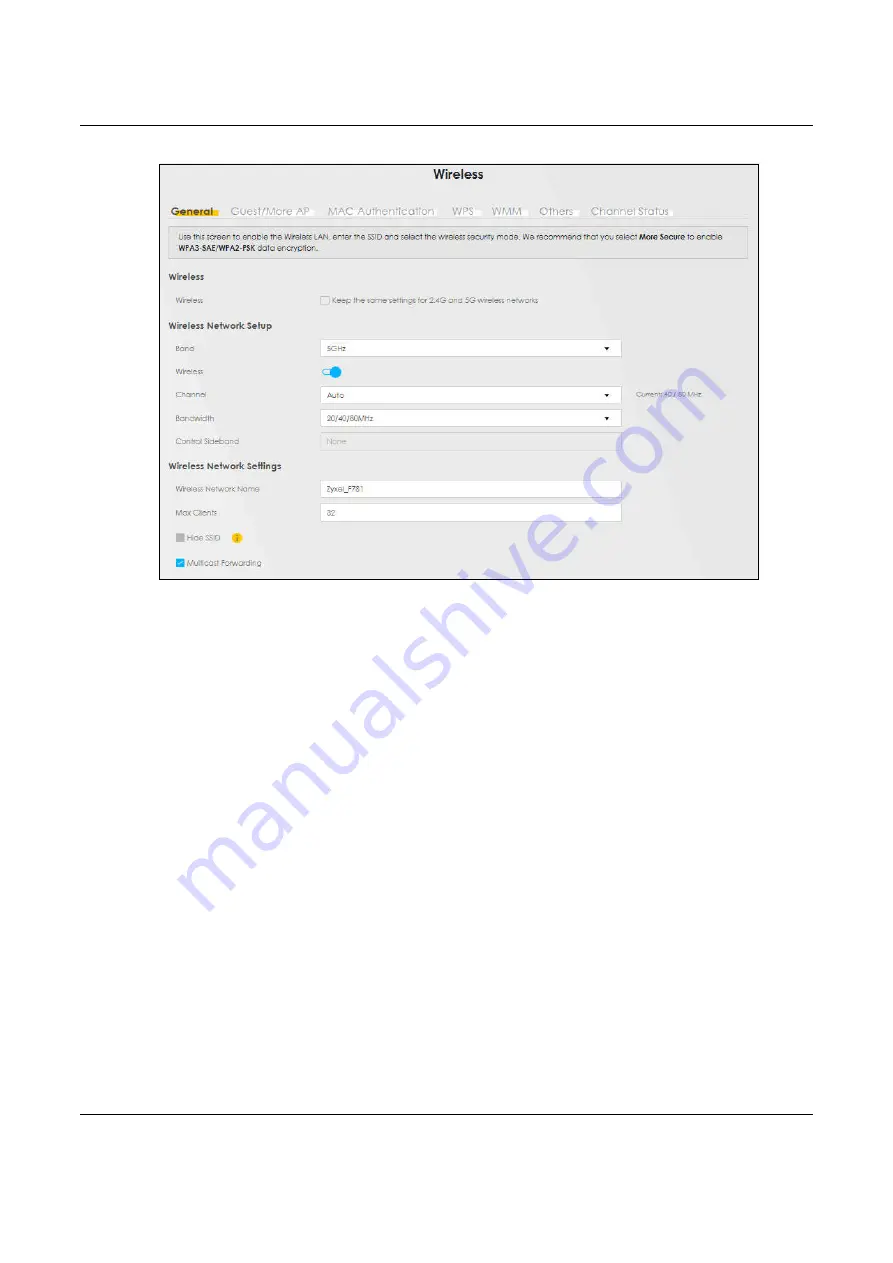 ZyXEL Communications NBG7510 User Manual Download Page 51