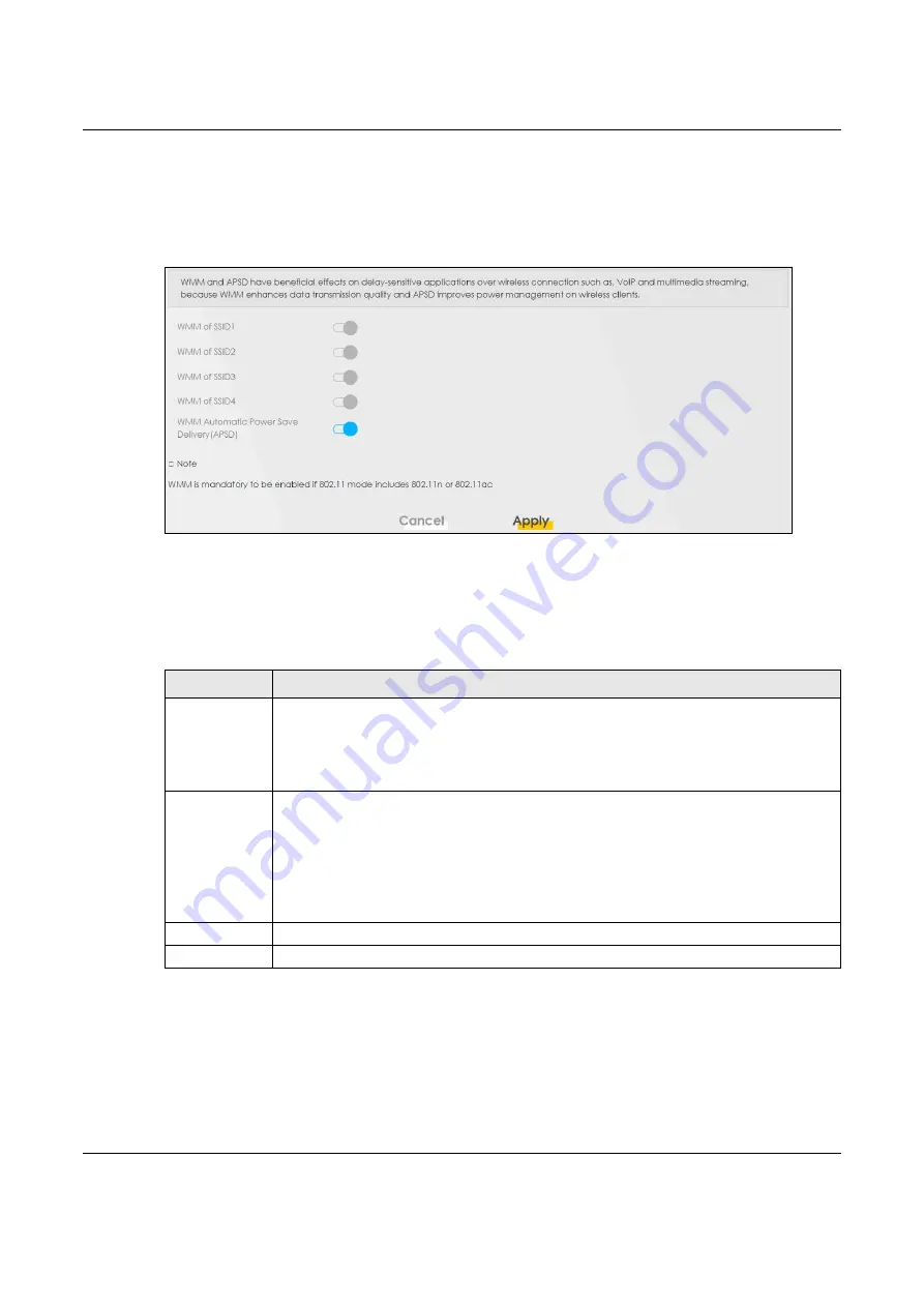 ZyXEL Communications NBG7510 User Manual Download Page 115