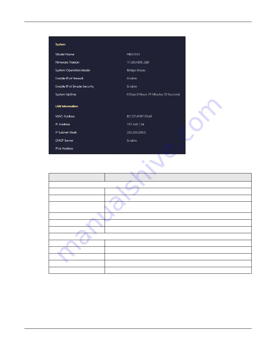 ZyXEL Communications NBG7815 User Manual Download Page 60