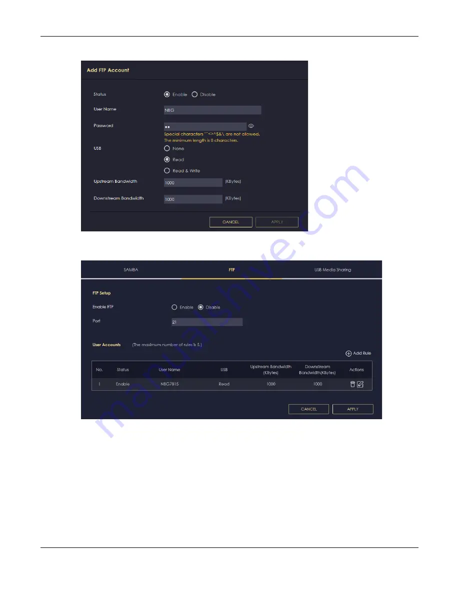 ZyXEL Communications NBG7815 User Manual Download Page 80