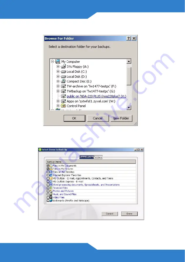 ZyXEL Communications NSA-220 Plus Quick Start Manual Download Page 90