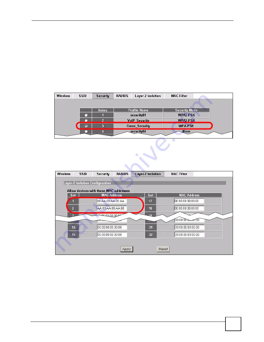 ZyXEL Communications NWA-3100 Скачать руководство пользователя страница 51