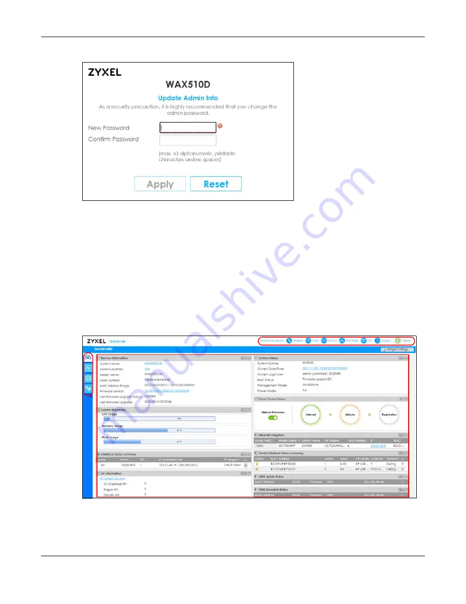 ZyXEL Communications nwa series User Manual Download Page 64