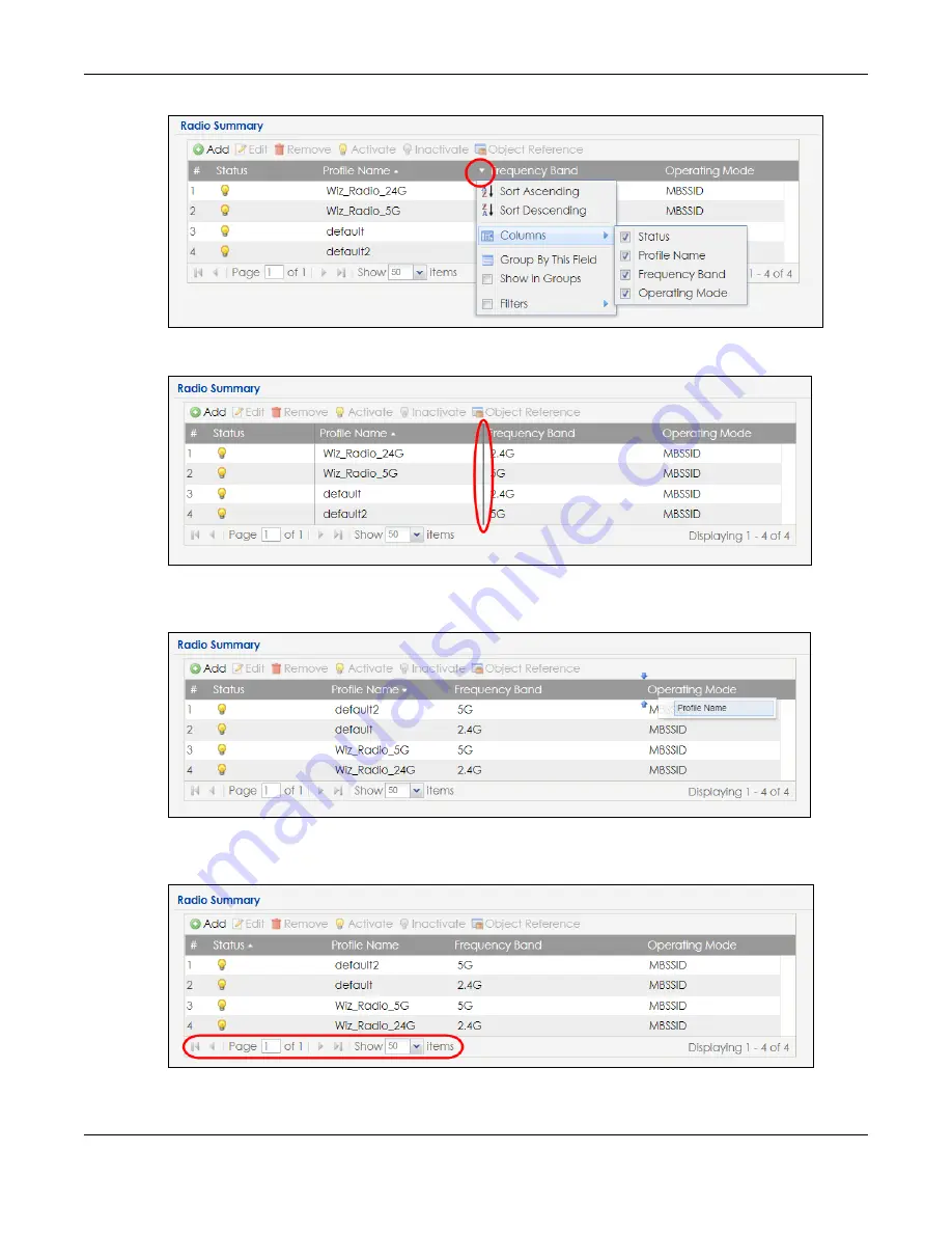 ZyXEL Communications nwa series User Manual Download Page 71