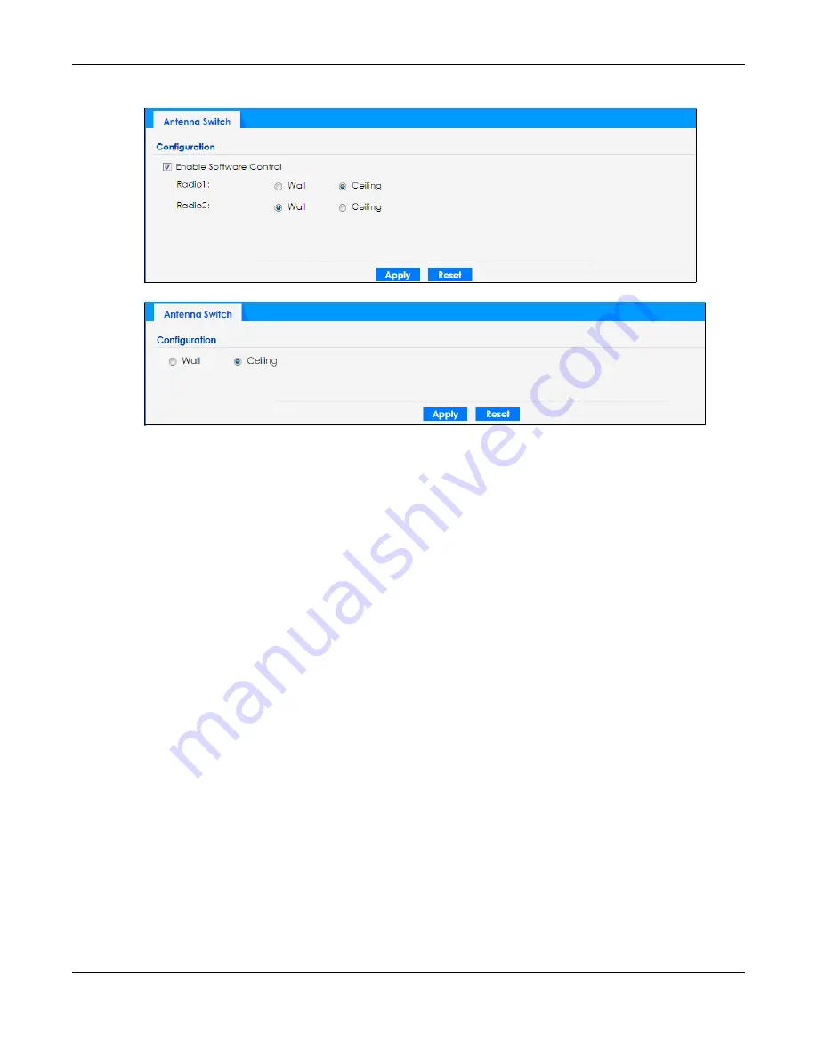 ZyXEL Communications nwa series User Manual Download Page 250