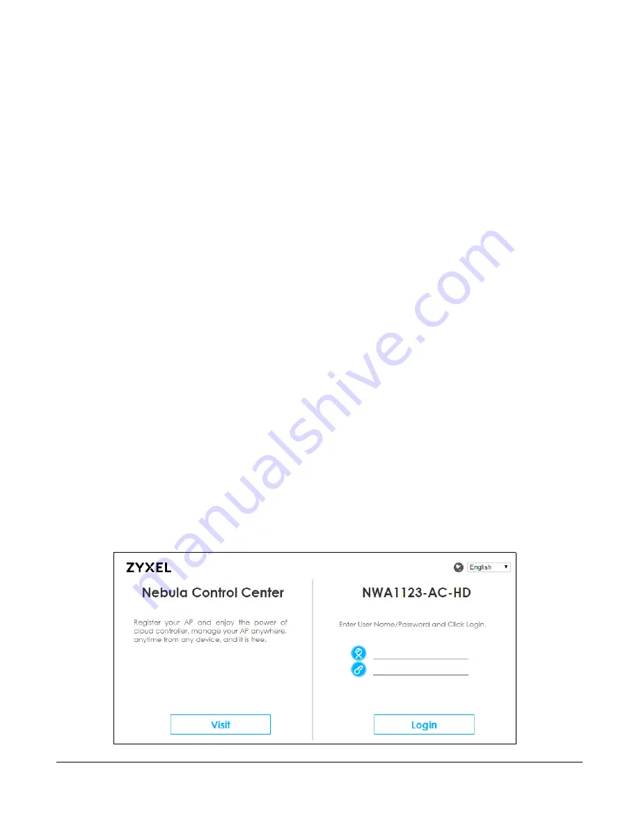 ZyXEL Communications NWA1000 Series User Manual Download Page 34