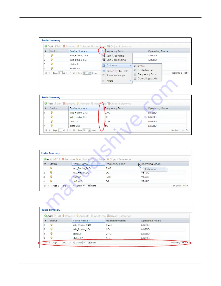 ZyXEL Communications NWA1000 Series User Manual Download Page 44