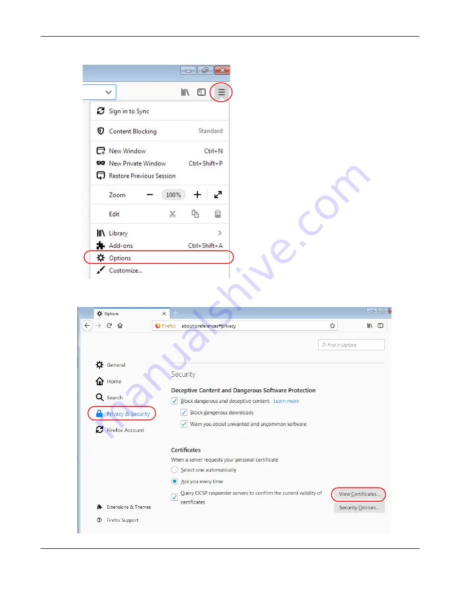 ZyXEL Communications NWA1000 Series User Manual Download Page 230