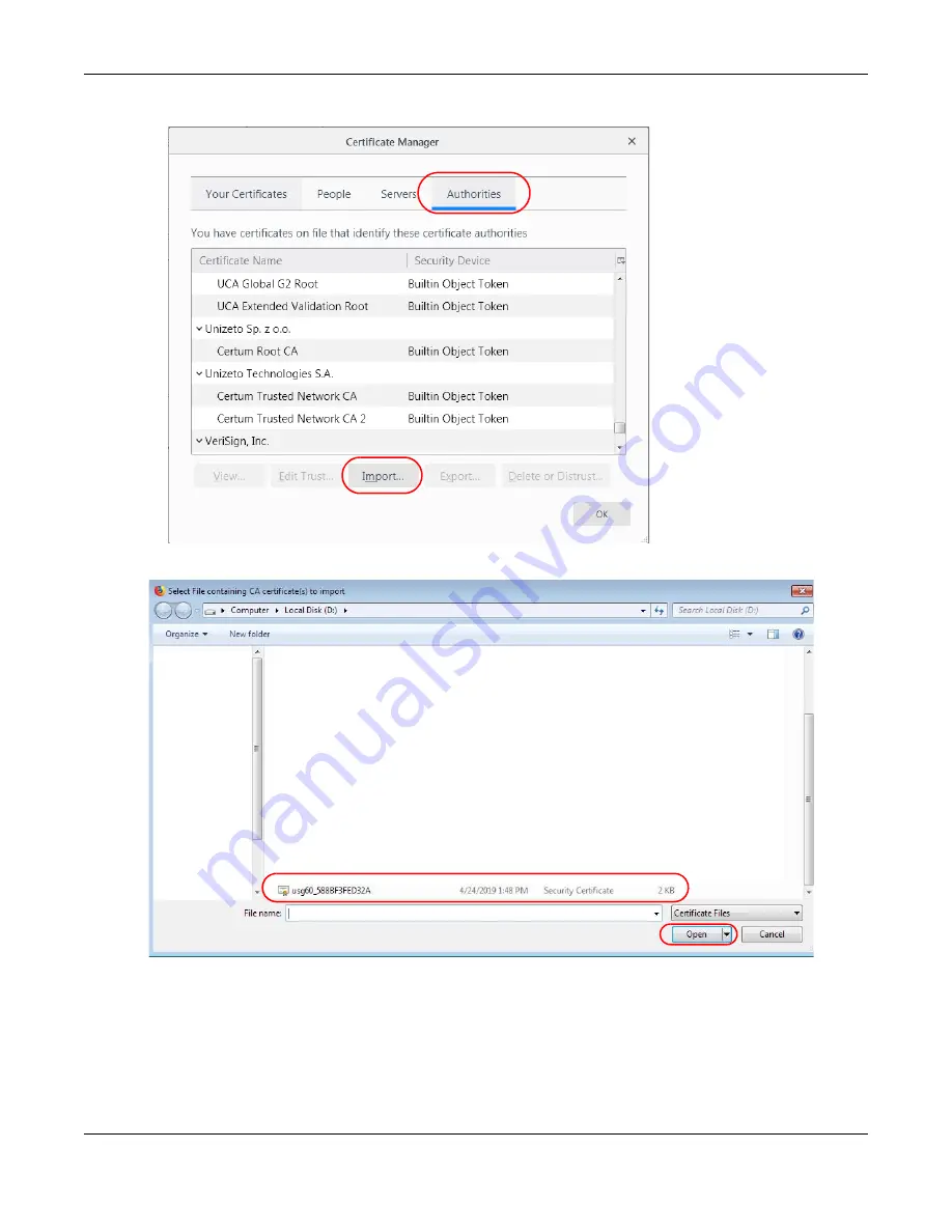 ZyXEL Communications NWA1000 Series User Manual Download Page 231