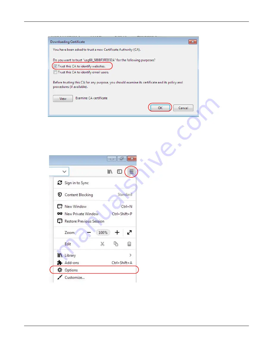 ZyXEL Communications NWA1000 Series User Manual Download Page 232