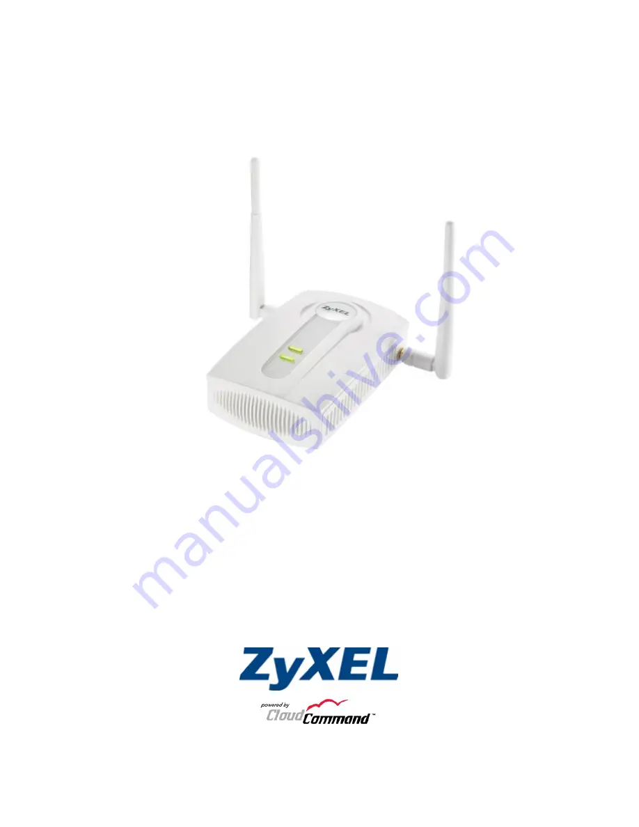 ZyXEL Communications NWA1100N-CE CloudEnabled Скачать руководство пользователя страница 1