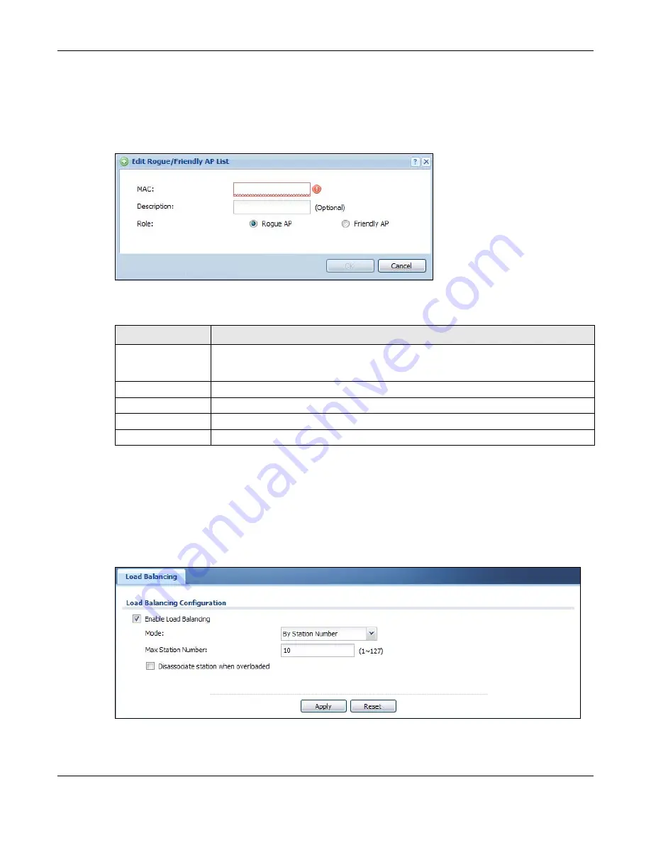 ZyXEL Communications NWA1123-ACv2 User Manual Download Page 59