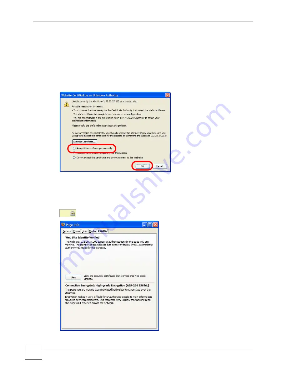 ZyXEL Communications NXC-8160 User Manual Download Page 146