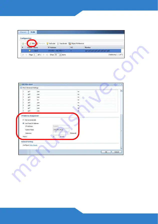 ZyXEL Communications NXC5200 Quick Start Manual Download Page 44