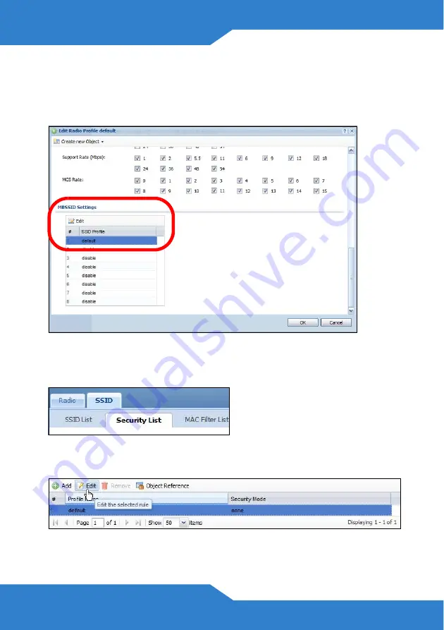 ZyXEL Communications NXC5200 Quick Start Manual Download Page 62