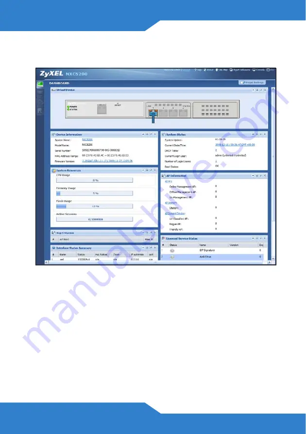 ZyXEL Communications NXC5200 Quick Start Manual Download Page 92