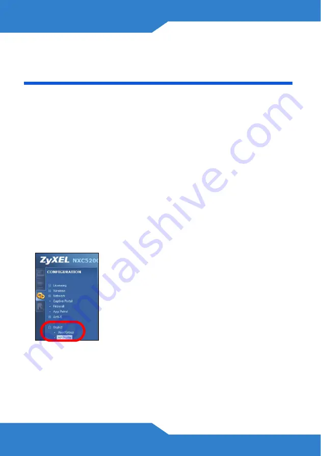 ZyXEL Communications NXC5200 Quick Start Manual Download Page 96