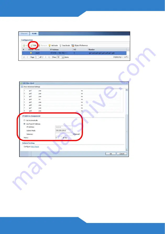 ZyXEL Communications NXC5200 Quick Start Manual Download Page 112