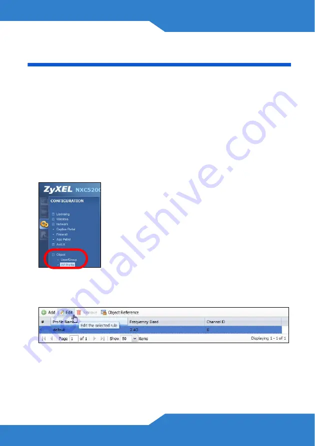 ZyXEL Communications NXC5200 Quick Start Manual Download Page 113