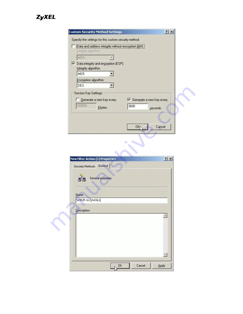 ZyXEL Communications P-202H Plus v2 Support Notes Download Page 243