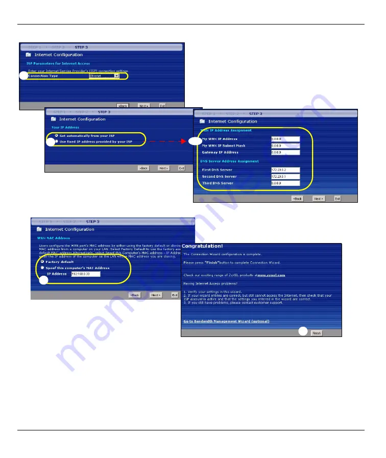 ZyXEL Communications P-2302HWL DECT USB Quick Start Manual Download Page 10